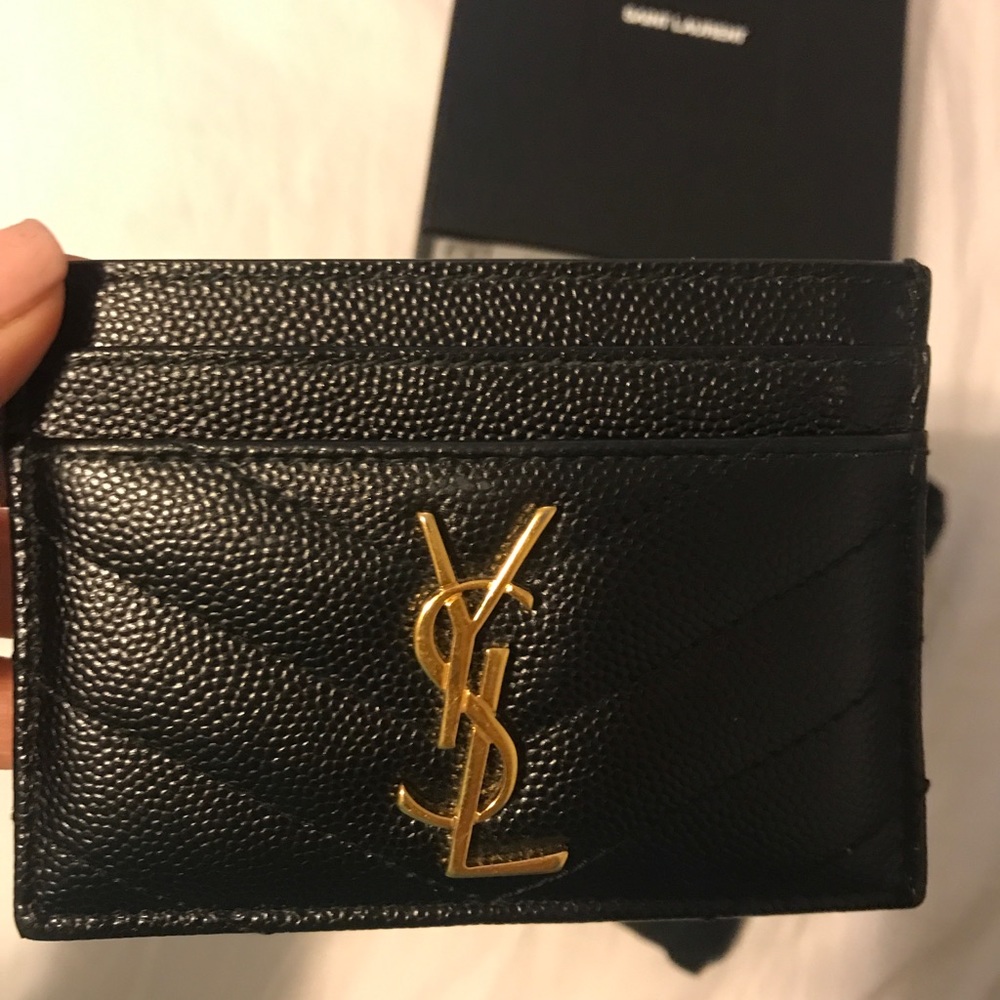 YSL CARD HOLDER